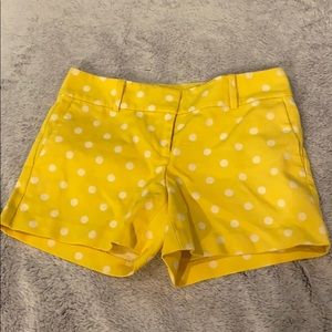 Yellow Polka-dot Shorts